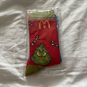 Grinch McDonald’s Socks